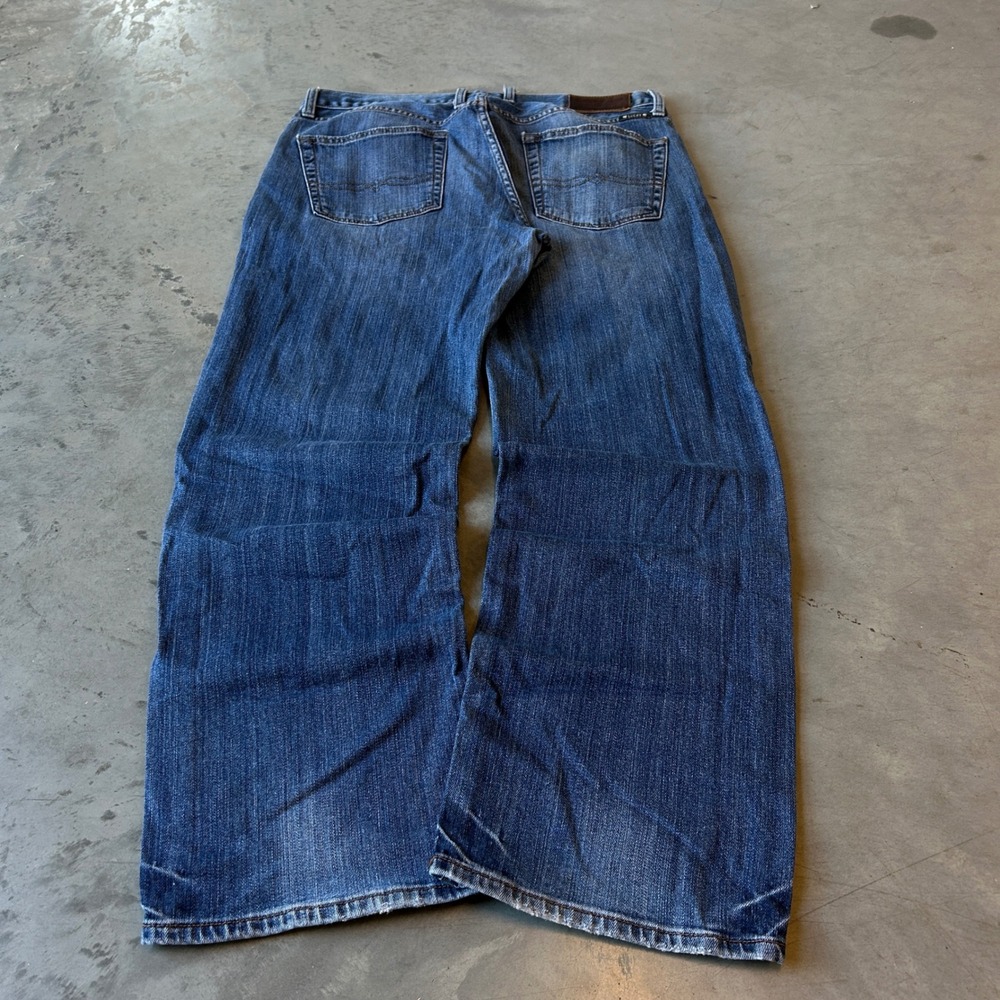 Lucky Brand 361 Vintage Straight Jeans Mens 34x29 Medium Wash Denim Blue